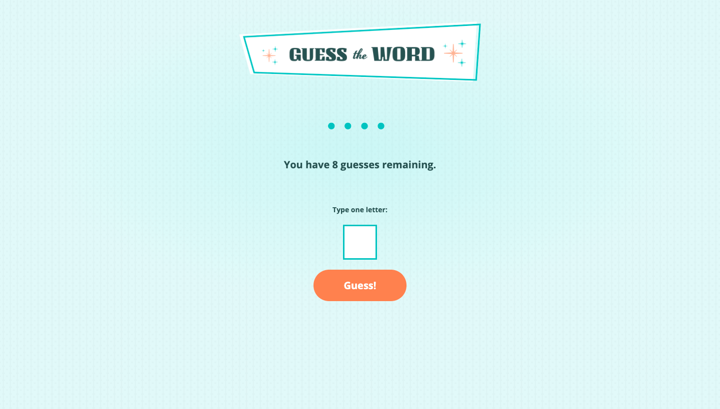 Guess the Word Game